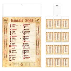 calendario anticato