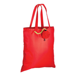 Shopper ripiegabile rosa