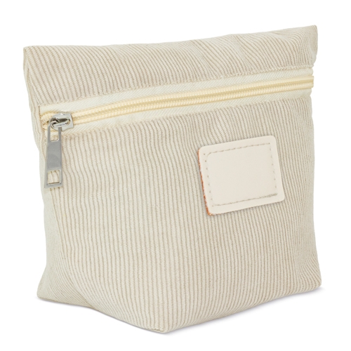 trousse personalizzata in velluto a coste