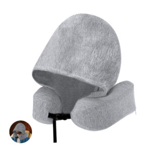 Cuscinetto da viaggio con cappuccio