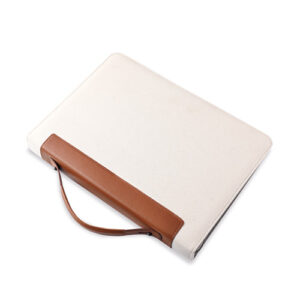 cartella portadocumenti personalizzata in cotone riciclato