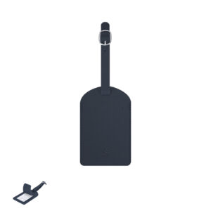 targhetta valigia PU riciclato personalizzata